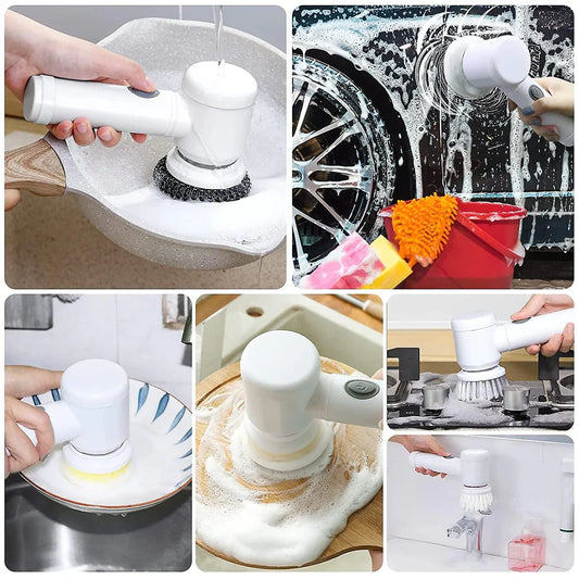 5 In 1 Multifunctional electrically driven Household Magic Brush [free home delivery]